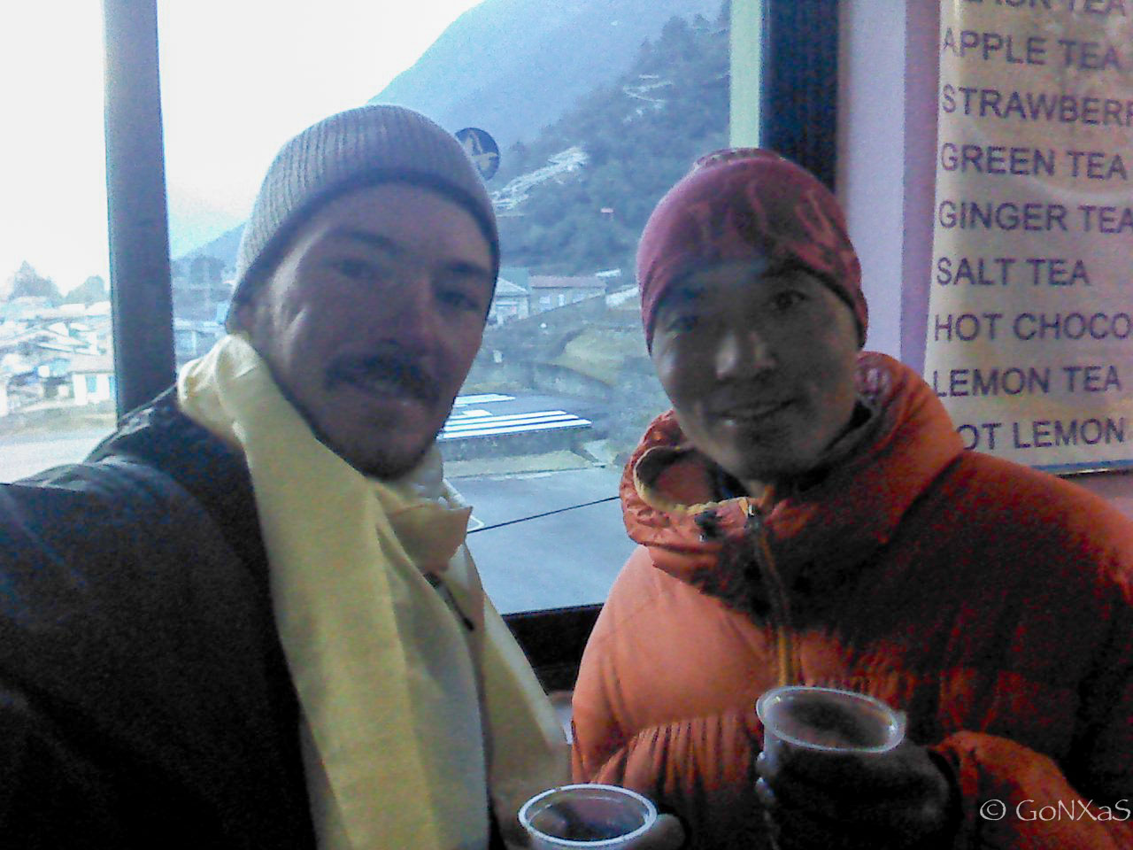 Foto te en aeropuerto